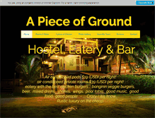Tablet Screenshot of apieceofground.com